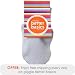 giggle Better Basics Baby Mitts, Organic Cotton - Blue