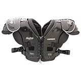 Rawlings Combat CP56L Football Shoulder Pads BLACK L