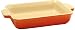 Le Creuset スタッカブル・レクタンギュラー・ディッシュ 21cm オレンジ 910047-21-09