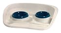 Stefanplast 84835 Futterbar mit 2 Näpfen, 46 x 35 x 11 cm