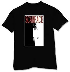 Scarface movie logo T-shirt Black