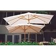 8' Patio Umbrella - Huntington (Natural) (75h x 96w x 96d)
