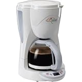 220V Delonghi Coffeemaker 10 Cup Permanent Filter White