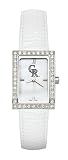 Colorado Rockies Ladies Allure Watch White Leather Strap
