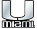 Miami Hurricanes Silver Auto Emblem