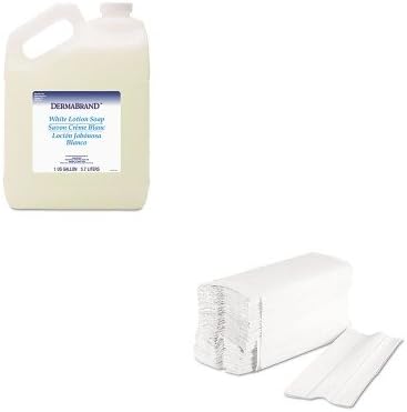 KITBWK420CTBWK6220 - Value Kit - Dermabrand Mild Cleansing Lotion Soap (BWK420CT) and Boardwalk 6220 Centerpull Paper Towels (BWK6220)