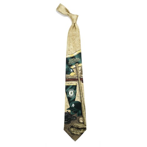 Oakland Athletics Nostalgia 2 Silk Necktie