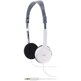 JVC HAL50W Lightweight Headphones (White)