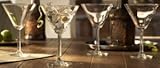 Fifth Avenue Crystal Martini Glasses, Set of 4