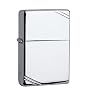 Zippo Vintage with Slashes High Polish Chrome Pocket Lighter