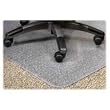Chairmat, Rectangular, 46"x60", No Lip, Clear