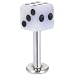 White Dice Labret