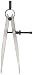 General Tools 450 8 8-Inch Flat Leg Divider