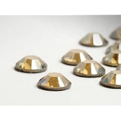 Strasssteine Hotfix von Swarovski Elements | SS16 (3.9mm), Crystal-Golden Shadow, 100 St�ck