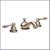 Brushed Nickel Bathroom Lavatory Faucet - Widespread