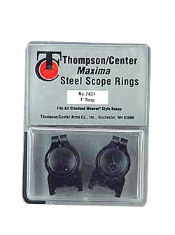 Thompson Center Arms 431 Thompson Center Arms Maxima Ring 1 Med Blue