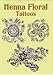Dover Temporary Tattoos Henna Floral