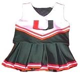Miami Hurricanes Child Cheerdreamer Cheerleader Outfit/Uniform - NCAA College