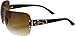 Guess Women's Gradient GU7214-TO-34 Brown Rimless Sunglasses