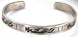 KOKOPELLI Native American Indian Style PEWTER BRACELET