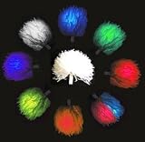 Lighted Flashing Power Pom POMS W/ LED FLASHING LIGHTS