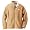 Men's Faux Shearling German Shepherd White Jacket