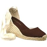 Andre Assous Marnie Brown Fabric Espadrille at Andre Assous