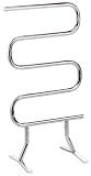 Warmrails Premier Freestanding Towel Warmer and Drying Rack, Chrome