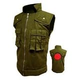 Japanese Anime Naruto Cosplay Costume - Kakashi Hatake Vest Green