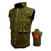 Japanese Anime Naruto Cosplay Costume - Kakashi Hatake Vest Green