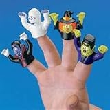 12 Halloween Monster Finger Puppets