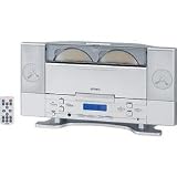 Jensen JMC-326 Dual Front Loading CD System with Digital Stereo Tuner and Remote Control