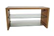 oak tv stand