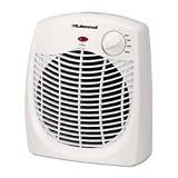 Personal Fan-Forced Heater/Fan, White, 9.75W X 5D X 8.5H