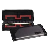Aaron Irvin Microfiber Nylon Zipper Bi-Fold Wallet