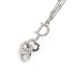 Christian Dior（クリスチャンディオール） Christian Dior クリスチャン ディオール新作 D22953 ネックレス ネックレス・ペンダント シルバー Christian Dior 新作