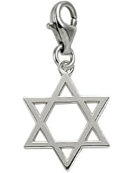 Rembrandt Charms Star of David Charm with Lobster Clasp