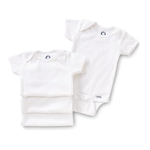 Gerber 4-Pack Organic Onesies Brand