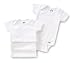 Gerber Brand 4 Pack Organic Onesies, White, 3-6 Months