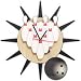 Bowling Ball & Pins Retro Clock
