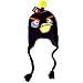 Angry Birds Bomb Black Bird Plush Laplander Earflap Beanie Character Hat Cap / Officially Licensed Product By Rovio