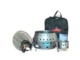 Volcano Volcano Collapsible Stove w/ Propane Adapter 14.5-in.