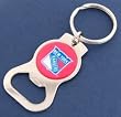 New York Rangers Red Logo Bottle Opener Keychain
