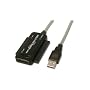 DIGITUS - c�ble adaptateur USB 2.0 vers SATA et IDE, longueur:1,2 m, pour disques durs 2,5" / 3,5" IDE et SATA, transfert de donn�es 300 Mbps
