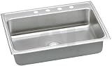 Elkay Lustertone Kitchen Sink - 1 Bowl - LRADQ3122551