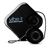 Vibe It: Portable Sound System That Turns Ordinary Objects Into a Speaker; Model VIMB10 Black