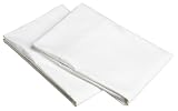 Pike Street 1000-Thread Count Standard Size Sateen Pillowcase Pair, White