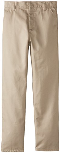 Genuine Big Boys' Flat Front Pants(Pack of 2)