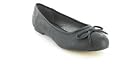 XXL Damenschuhe Ballerinas Schuhe in Übergrössen Schwarz