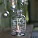 Moonlight painted fair trade glass lantern